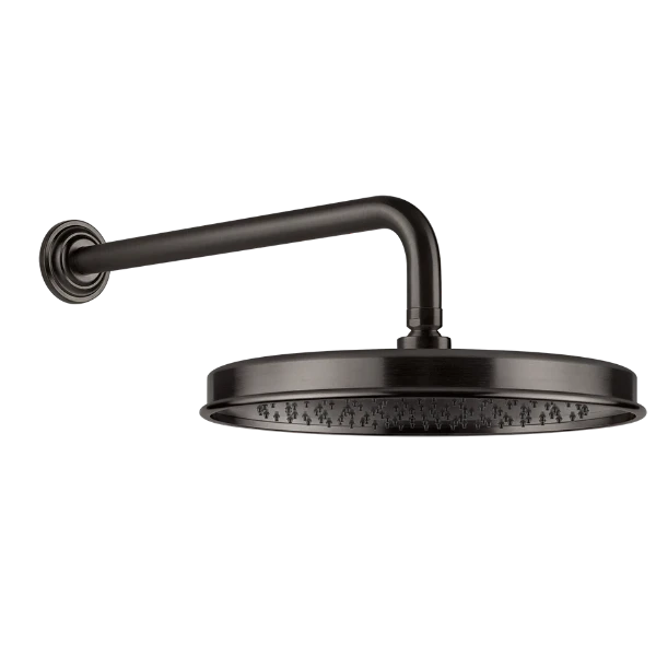 Gessi Venti20 tête de douche mural - Black Metal Brushed PVD