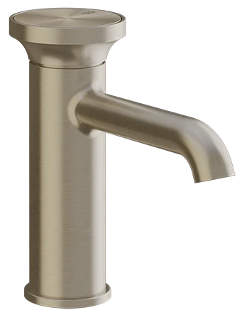 Gessi Origini mitigeur lavabo sans vidage - Finox Brushed Nickel - plusiers sets de finition possible