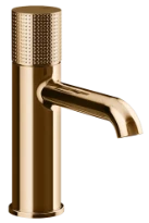 Gessi Habito Cesello mitigeur lavabo sans vidage - Warm Bronze PVD