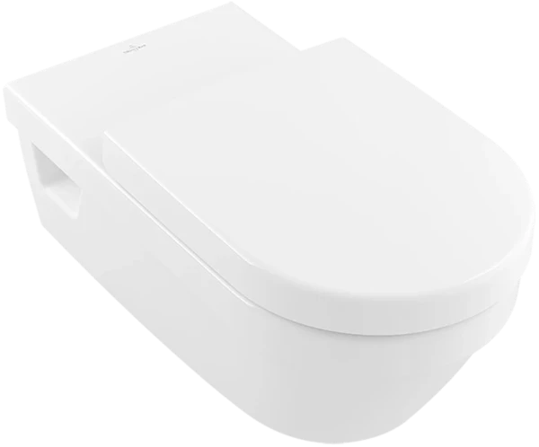 Villeroy & Boch Architectura Vita verlengd hangtoilet DirectFlush zonder spoelrand - wit - B370xD700 mm
