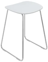 HEWI tabouret sans poignées blanc de sécurité
