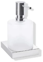HEWI distributeur d.savon av. support, chromé