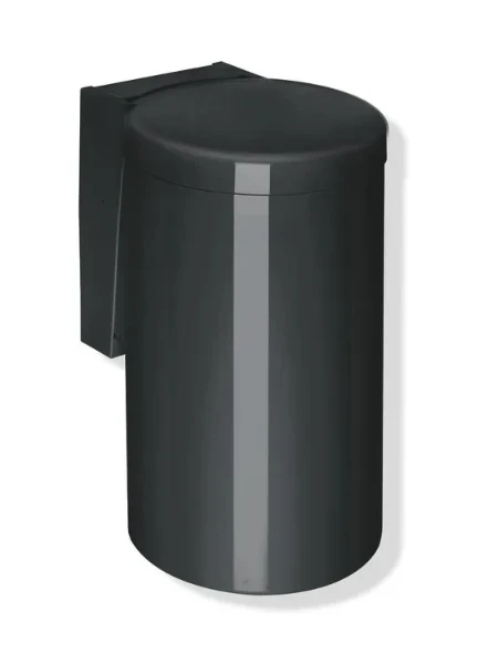 HEWI poubelle noir foncé