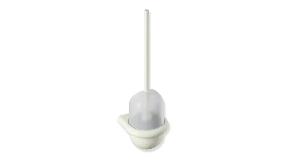 HEWI ensemble brosse wc ,blanc mat blanc pur