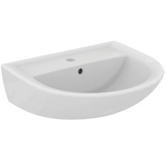Ideal Standard Alpha lavabo 550 x 460 mm - blanc - avec trou de robinetterie - avec trop-plein