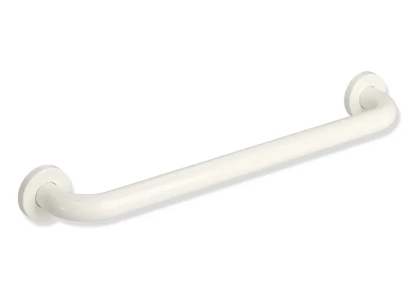 HEWI porte-serviette ,A=457mm,avec fixation de rosace, blanc pur