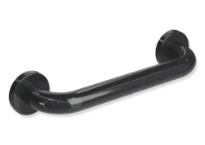 Hewi 477 poignée de bain,A=300mm,fixation avec rosace, noir foncé