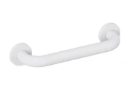 HEWI poignée de baignoire ,A=300,av. fix. rosace, ed. mat, blanc de sécurité