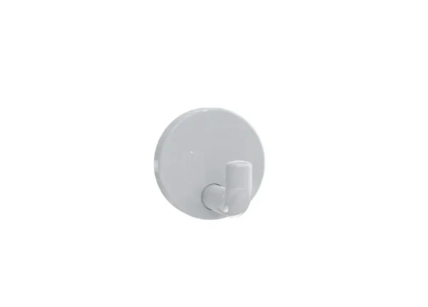 HEWI crochet individuel ,ø50mm gris clair