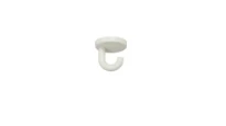 HEWI crochet ,ø40mm, p.montage mural ou sous un rayonnage, blanc pur