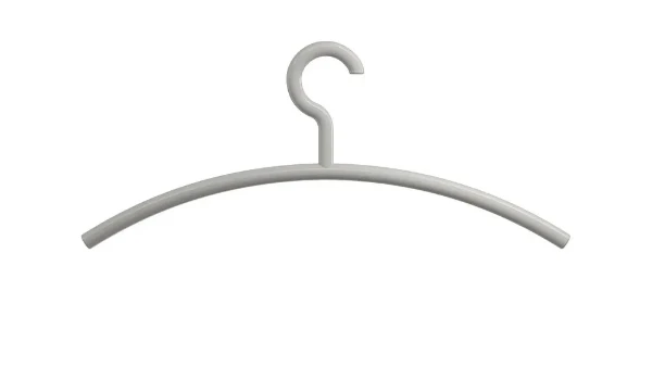 HEWI cintre ,ø15mm,crochet fix,s`adapte aux tubes 33 et 40mm, gris souris