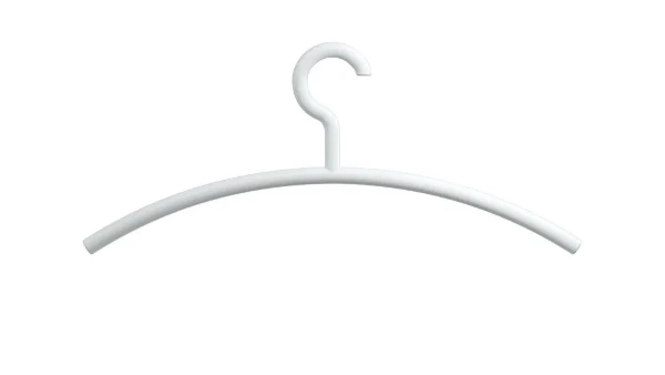 HEWI cintre ,ø15mm,crochet fix,s`adapte aux tubes 33 et 40mm, blanc de sécurité