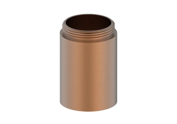 Procasa Vivo verhoogstuk wastafelmengkraan 45 mm - Brushed Copper PVD - koper mat PVD