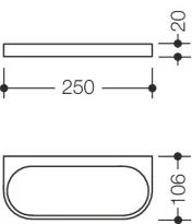 Hewi 800 K tablette de rangement blanc pur