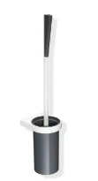 HEWI ensemble brosse wc ,insert, poignée coloré, gris anthracite
