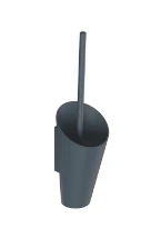HEWI ensemble brosse wc ,edition mat gris anthracite