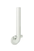 Hewi 801 support rech. papier wc ,2 rouleau, L-coudée,BM210.1, blanc pur