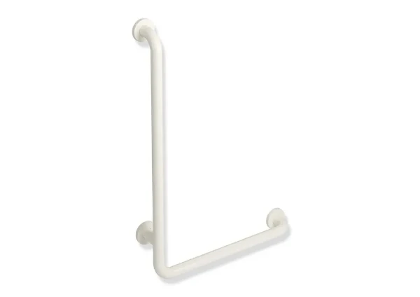 HEWI L-barre maintien coudée ,A1=750,W1= 500,BM211.3, blanc pur