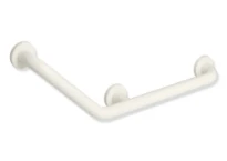 Hewi 801 L-barre main.coudée ,135° (45° barr.coudée),BM211.3, blanc pur