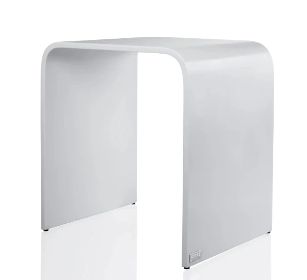Huppe Acces siège de douche taille M 250 x 350 x 400 mm - blanc mat