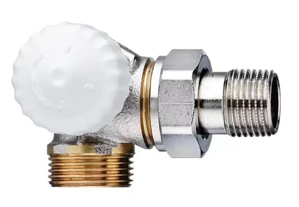 Heimeier V-exact II robinet de radiateur thermostatique 3/4 double équerre gauche dn15