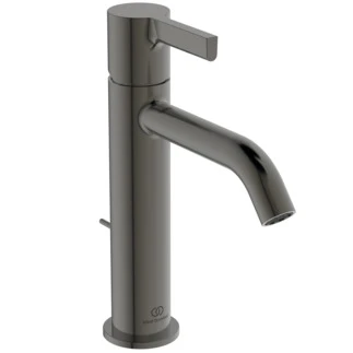 Ideal Standard Joy mitigeur lavabo Grande avec vidage automatique - Gris magnétique - 5l/min