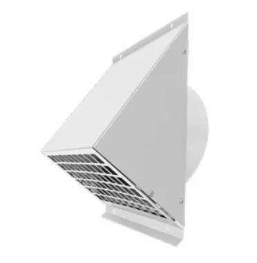 Vasco WTW ventilatiegeveldoorvoer 170/200 mm - wit