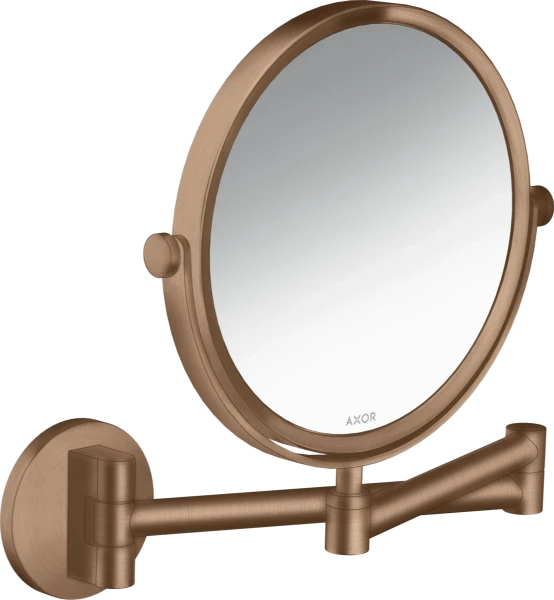 Axor Circular miroir de rasage - Or rouge brossé