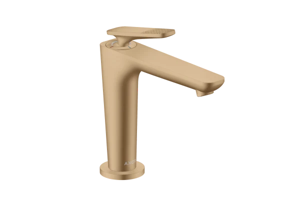 Axor Citterio C 125 wastafelmengkraan cubic cut - CoolStart - afvoerplug (niet afsluitbaar) - Brushed Bronze