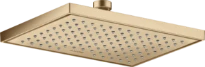 Axor ShowerSolutions douche de tête 245 x 185 mm - 1 jet EcoSmart - Bronze brossé