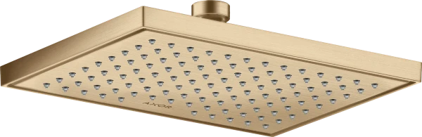 Axor ShowerSolutions douche de tête 245 x 185 mm - 1 jet EcoSmart - Bronze brossé