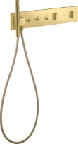 Axor ShowerComposition module thermostatique 540 x 110 mm - encastré - 3 fonctions - Bruhed Brass
