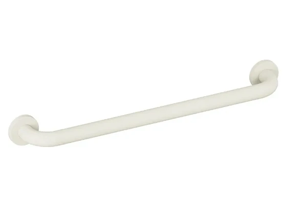 HEWI barre de maintien ,A=600mm, BM211.2, ed. mat, blanc pur