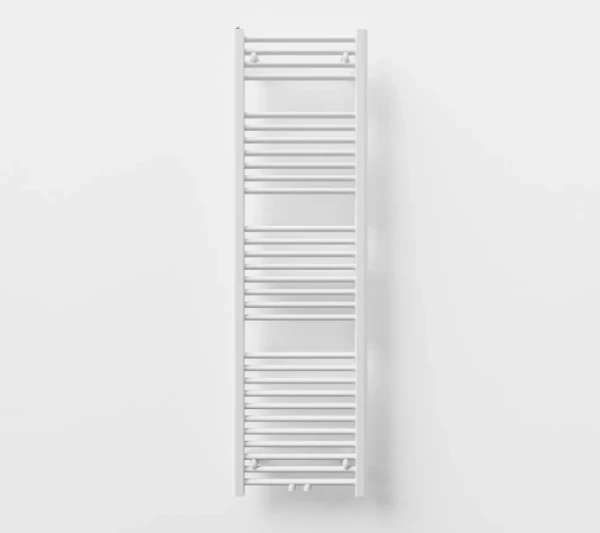 Vasco BanoMM sèche-serviette avec connexion centrale - 764 x 450 mm - 321W (EN442 75/65/20) - RAL9016 Blanc signalisation