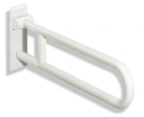 HEWI barre d`appui relevable ,L=750mm blanc pur