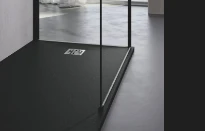 Novellini Novomatt receveur de douche 900 x 900 x 30 mm - zwart antraciet