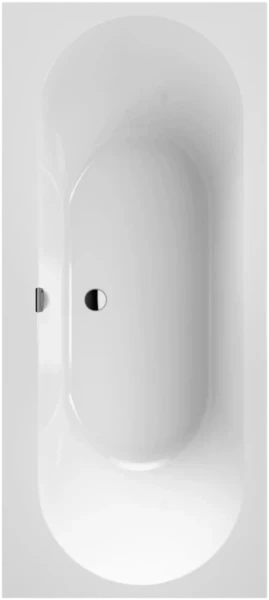 Villeroy & Boch Oberon 2.0 bad quaryl 1800 x 800 mm - wit - met poten