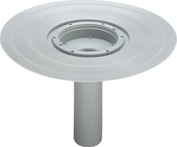 Viega Advantix terrasafvoer basiselement met flens verticale afvoer 50 mm