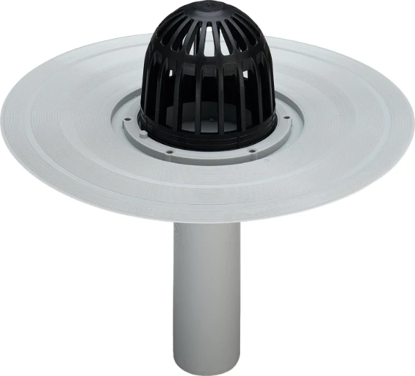 Viega Advantix terrasafvoer met bladvanger verticale afvoer 50 mm