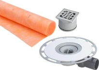 SIPHON DE SOL VIEGA ADVANTIX 100 gris synthetique