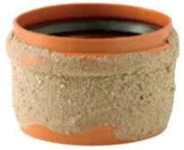 Eupen Eucarigid-RE PVC RIO manchon sablé F 200 mm - orange
