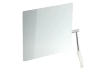 HEWI miroir inclinable ,levier droite, LifeSystem, blanc pur