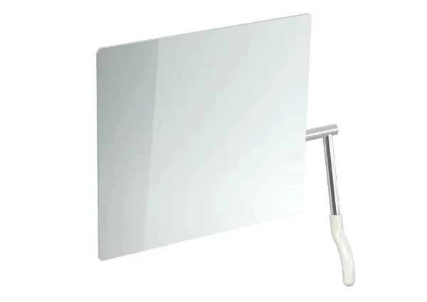 HEWI miroir inclinable ,levier droite, LifeSystem, blanc pur