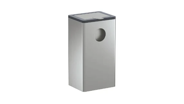 HEWI poubelle hygiénique avec dispen- sateur sachet intégré, gris anthracite