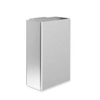 HEWI poubelle hygiénique ,ca. 6 litre , brossée amt