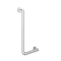 Hewi 900 L-barre de maintien coudée ,dr.,A1=600,W1= 300,Ø32/32,brossée