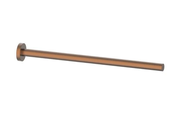 Procasa Vivo 1-delige handdoekhouder 400 mm - Brushed Copper PVD - koper mat PVD