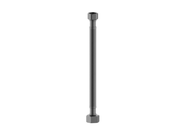 Procasa Vivo flexibel FF 1/2 x 3/8 - 200 mm - Gun Metal PVD - staal mat PVD