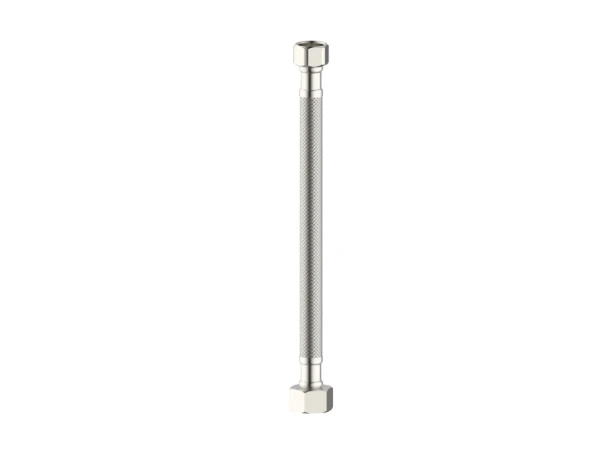 Procasa Vivo flexibel FF 1/2 x 3/8 - 200 mm - Brushed Nickel PVD - geborsteld mat PVD