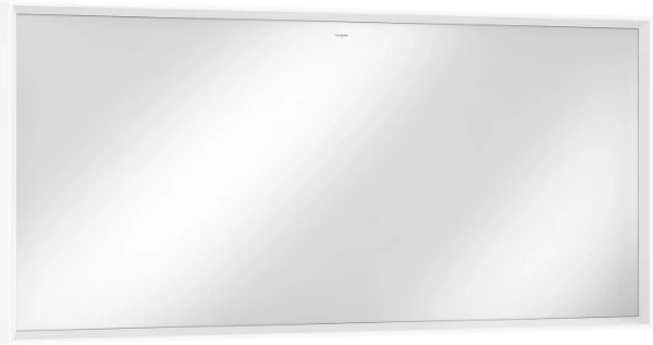 Hansgrohe Xarita E miroir avec éclairage LED 1600 x 700 x 50 mm - IR Sensor - blanc mat - anti-fog